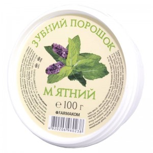 Dantų milteliai "Mėtiniai" 100g